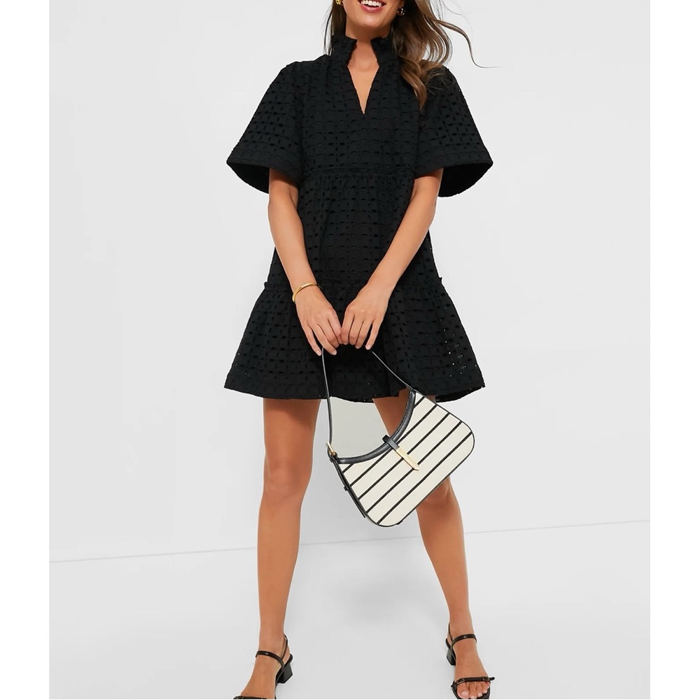 TUCKERNUCK Black Eyelet Crawford Dress - Picture 2 of 10
